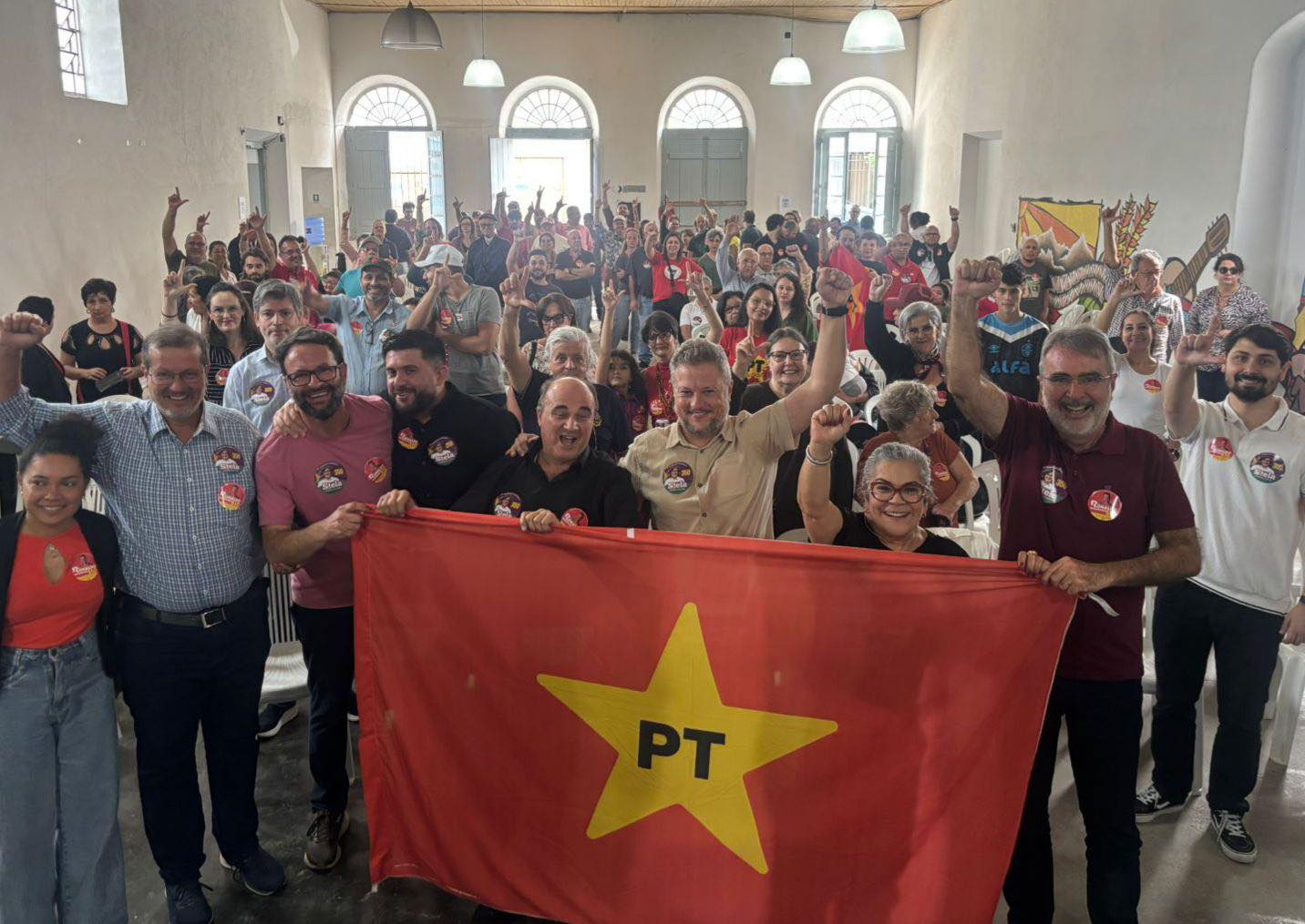 Lançamento da candidatura à presidencia do PT Pelotas